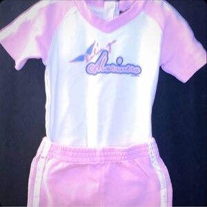 Baby & Toddler Girls Size 24 Months 2-Piece Seattle Mariners MLB Baseball Outfit